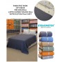 ETEHOMETEX ÇİFT KİŞİLİK %100 PAMUK HAVUZLU PİKE TAKIMI ANTRASİT 8696474232091